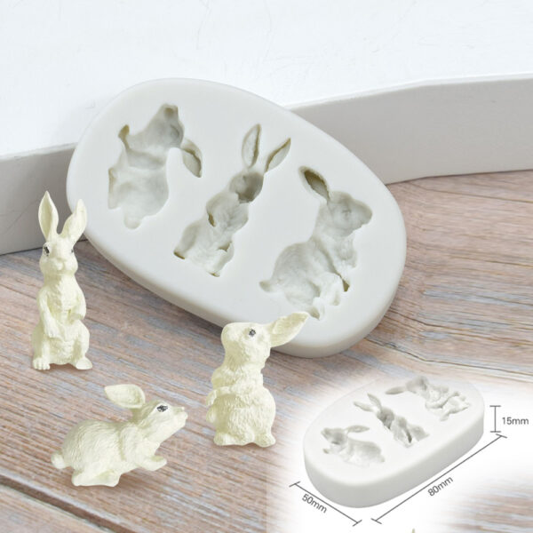 Rabbit Silicone Mold for Easter