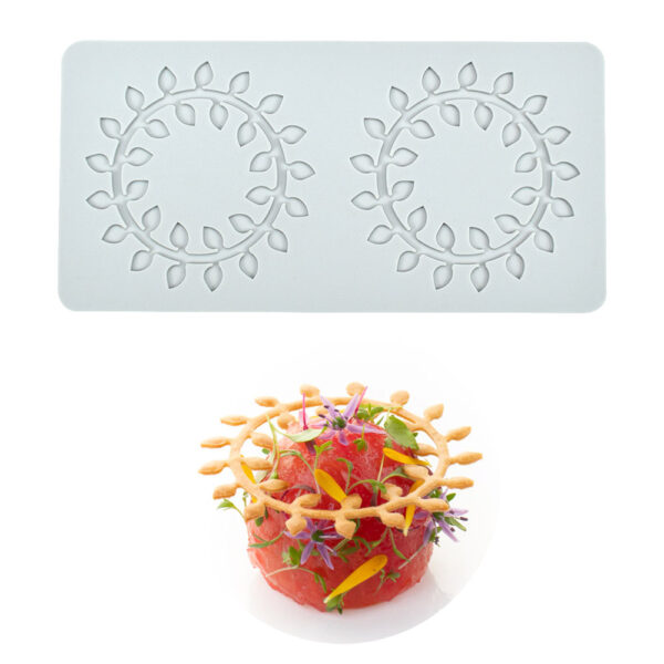 Sprout Crown Garnish Silicone Mold