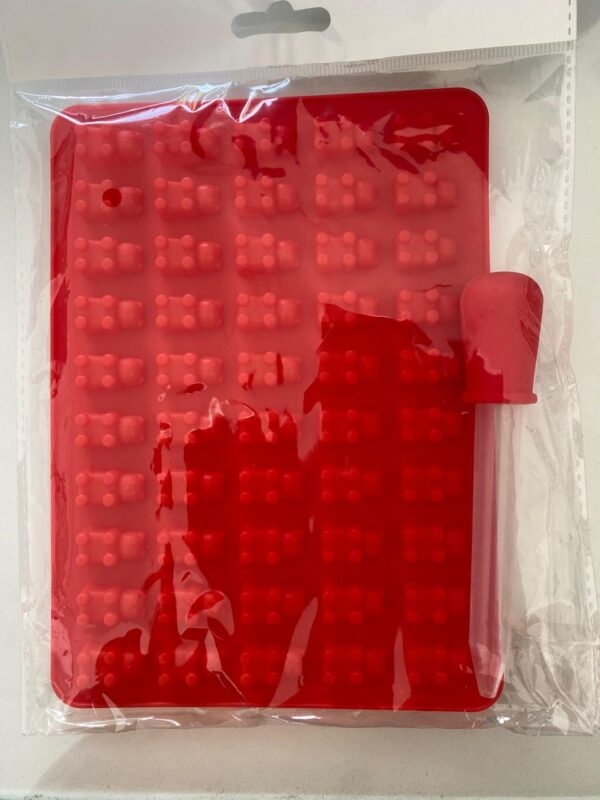 50 Cavity Gummy Bear Mold - 1g